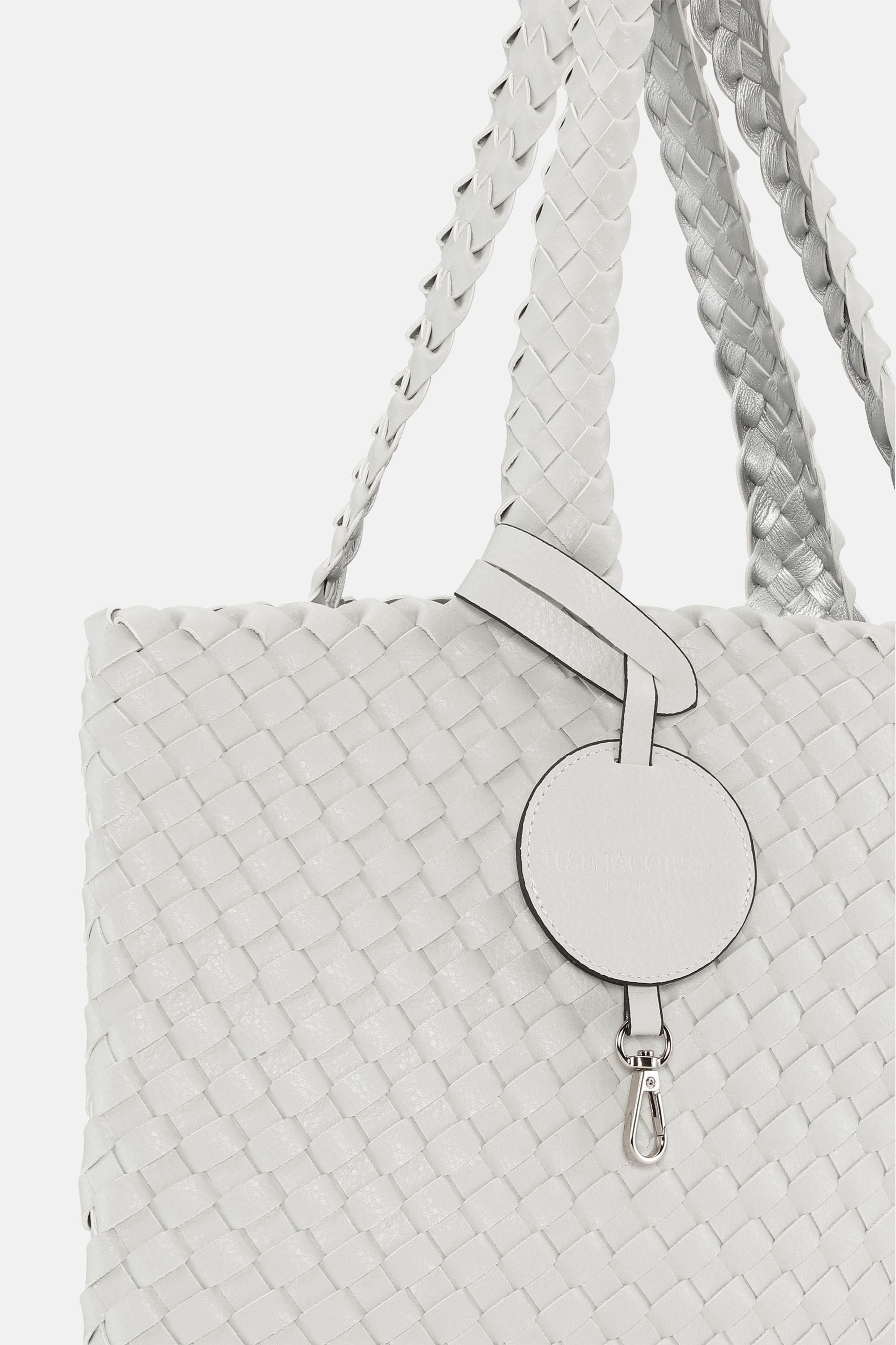Tote Bag Geflochten - Moonstruck Silver